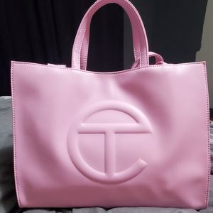Telfar Medium Bubblegum Pink Tote